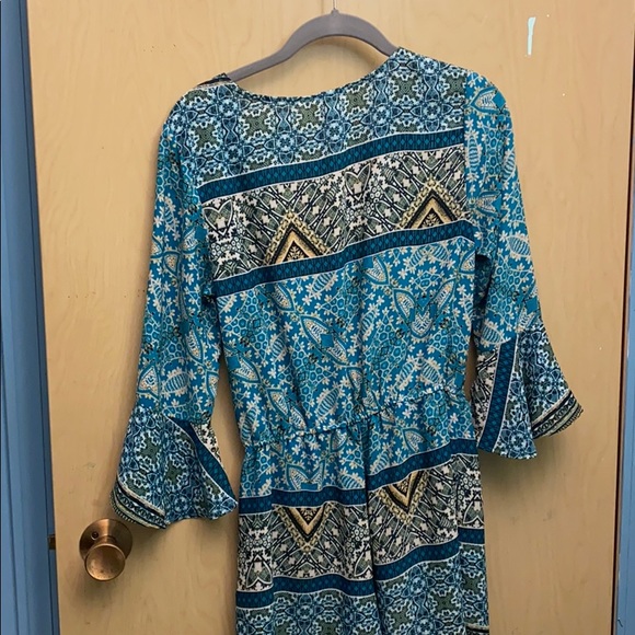 Blue print romper - Picture 3 of 3